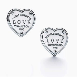 T&Co 1:1 Return to Tiffany “Love” earrings
